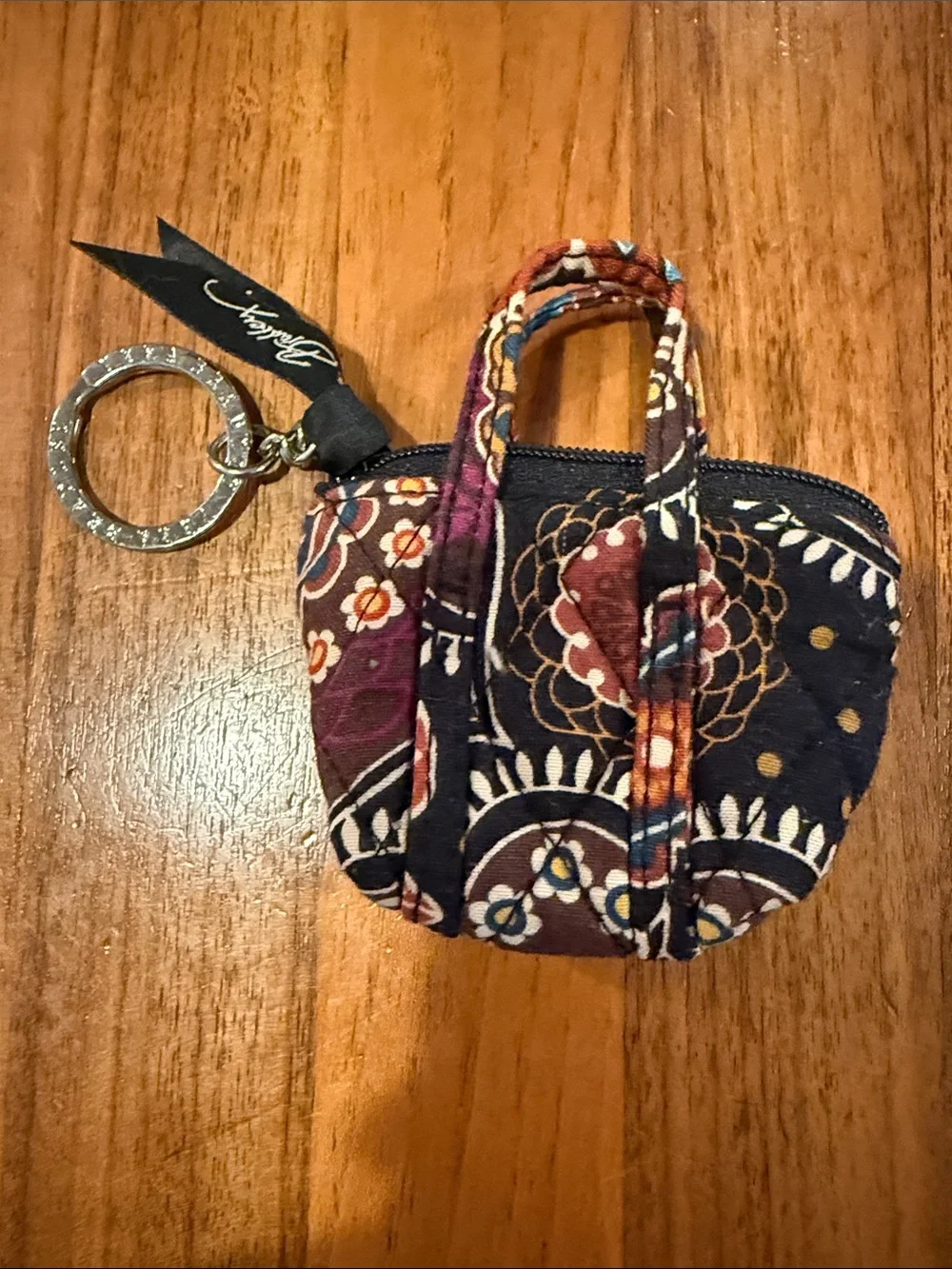 Rare Vera Bradley mini tote, mini backpack and card holder Puccini pattern